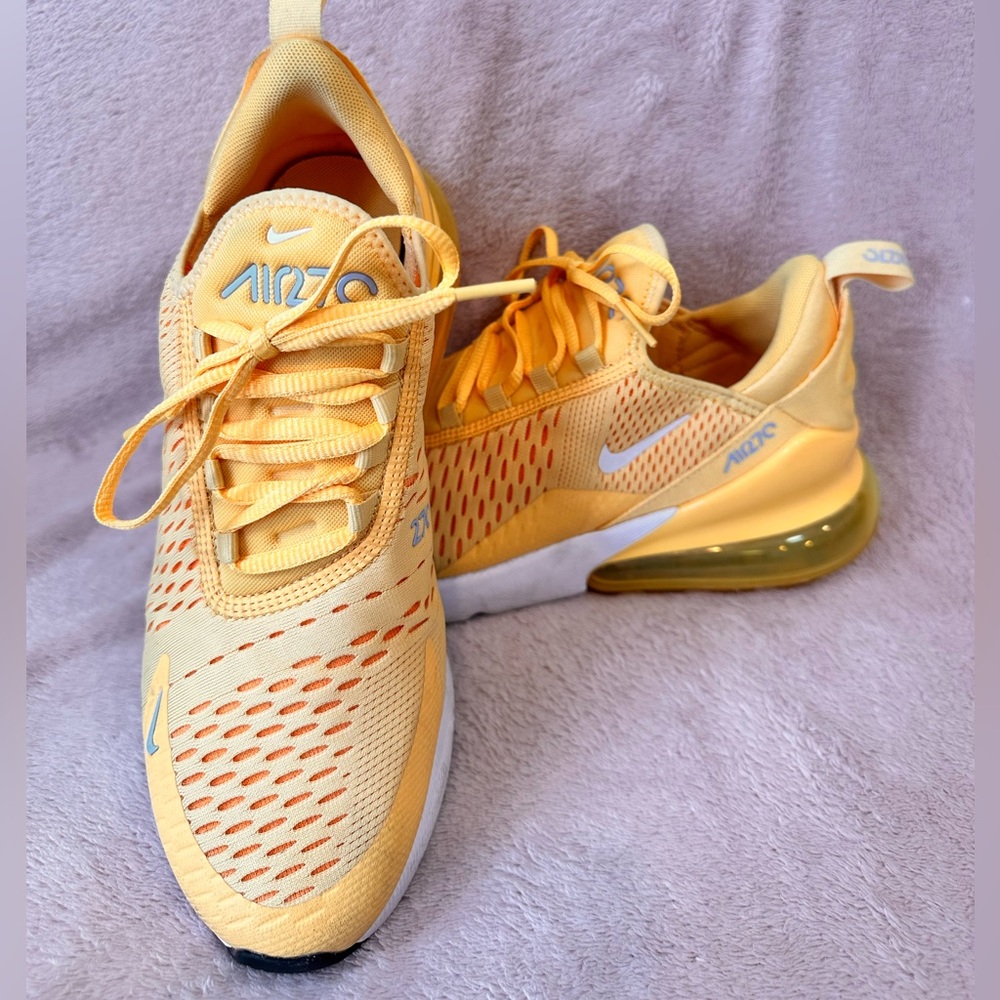 Nike Air Max 270 Bright Yellow Sneakers